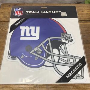 NY New York Giants Vinyl Team Magnet Helmet Decal Football Sport Car Truck 12 In